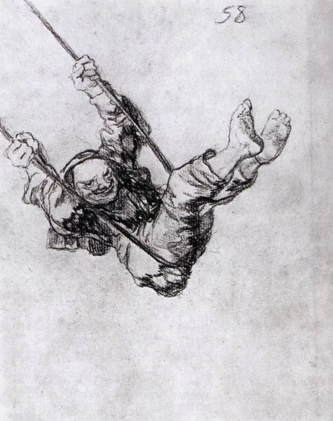 Vecchio su un'altalena - Hispanic Society of America, New York